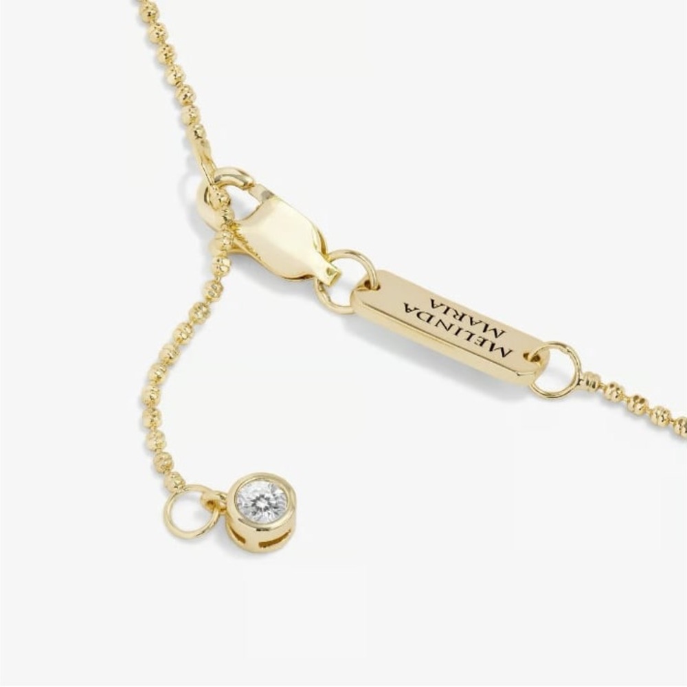 Melinda Maria Hello Flawless Necklace
Gold|White Diamondettes - Picture 4 of 4